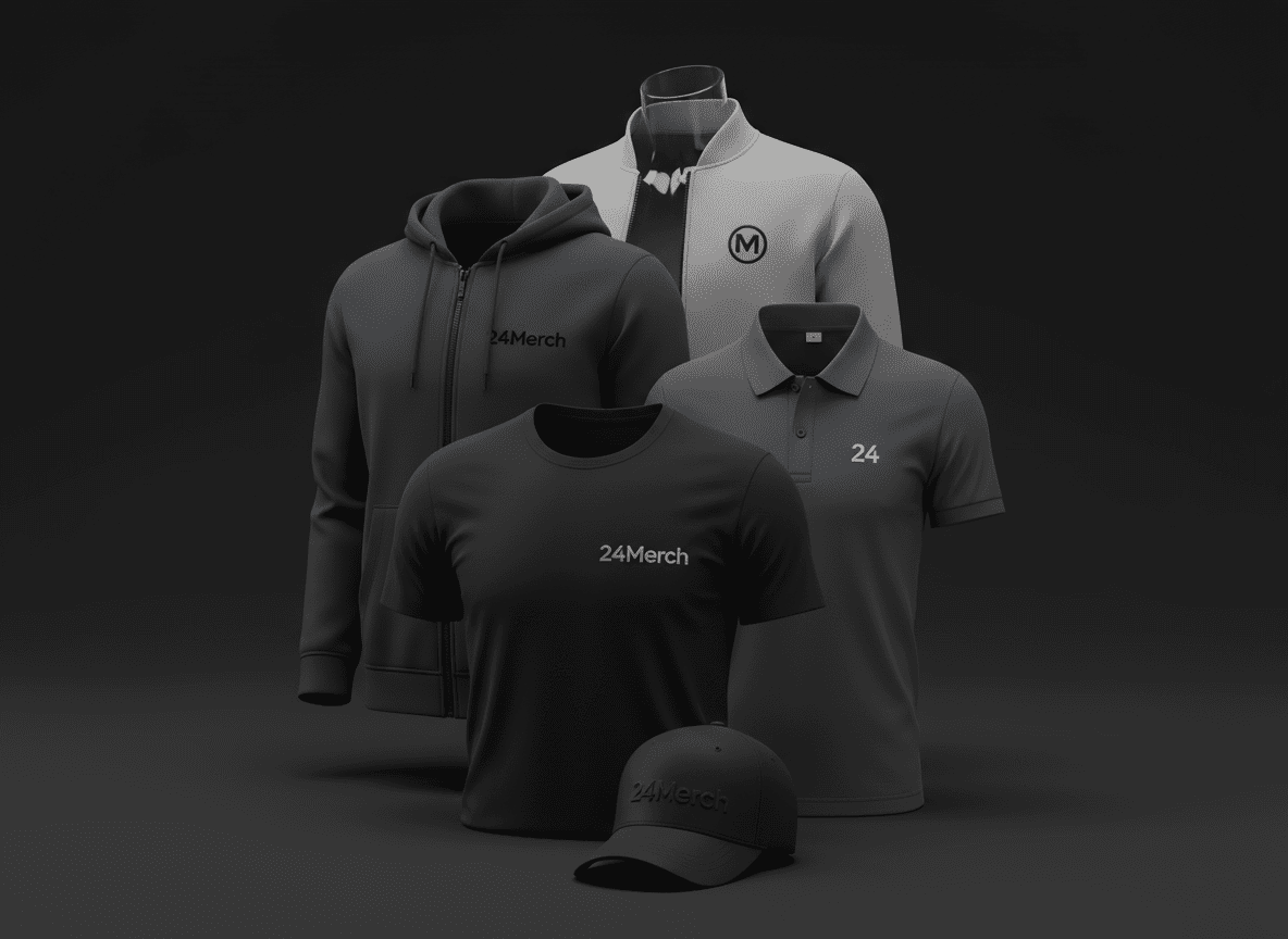 Корпоративная одежда с логотипом: футболки, поло, толстовки, худи, куртки, бейсболки на заказ в Москве